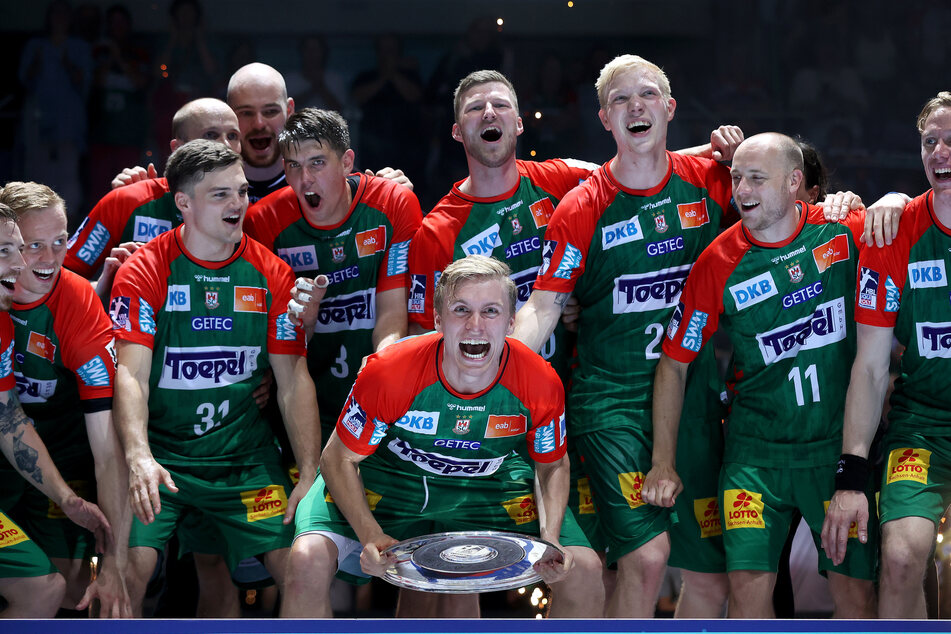 Die Handballer des SC Magdeburg holten sich sensationell die deutsche Meisterschaft.