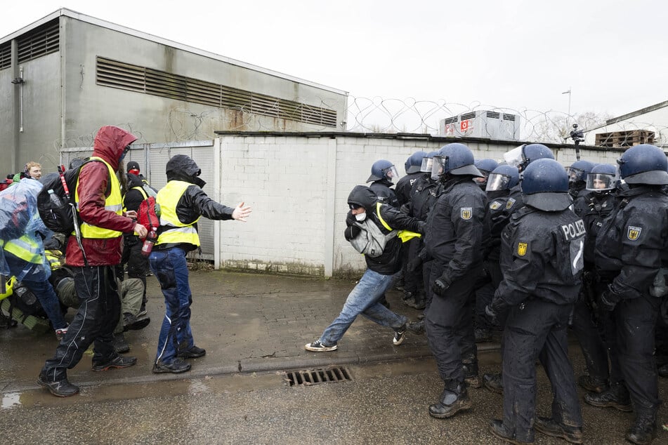 Mehrere Tausend Demonstranten hatten in Gießen protestiert.