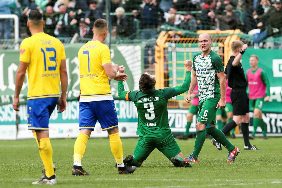 Das letzte Aufeinandertreffen zwischen Chemie und Lok gewann die BSG am 20. Oktober 2019 mit 2:0. Es war Loks einzige Niederlage in der gesamten Saison. (Archivbild)