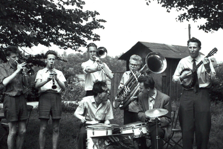 Klaus Wilk kennt sogar noch die Ur-Besetzung der "Elb Meadow Ramblers", die sich 1955 als Amateur-Dixie-Band gründeten.