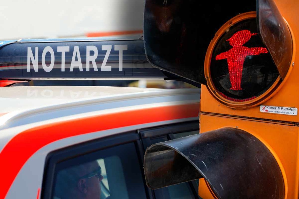 Ein Teenager (15) wurde am Freitag in Schwarzenberg (Erzgebirge) schwer verletzt, nachdem er mit seinen Freunden an einer roten Ampel herumgealbert hatte (Symbolbild).