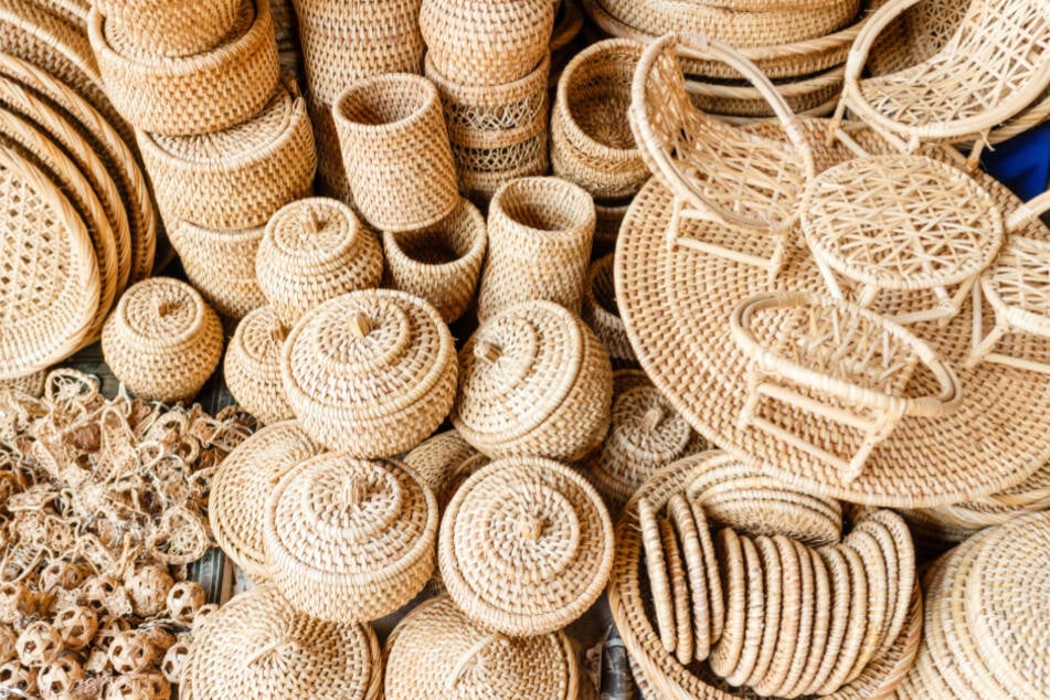 In Crimmitschau findet noch am Sonntag der Mitteldeutsche Korbmacher- und Pflanzenmarkt statt. (Symbolfoto)