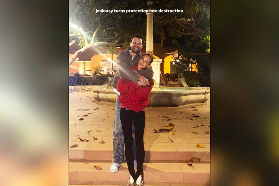 Jimi Blue Ochsenknecht (34) teilte dieses Foto in seiner Instagram-Story.