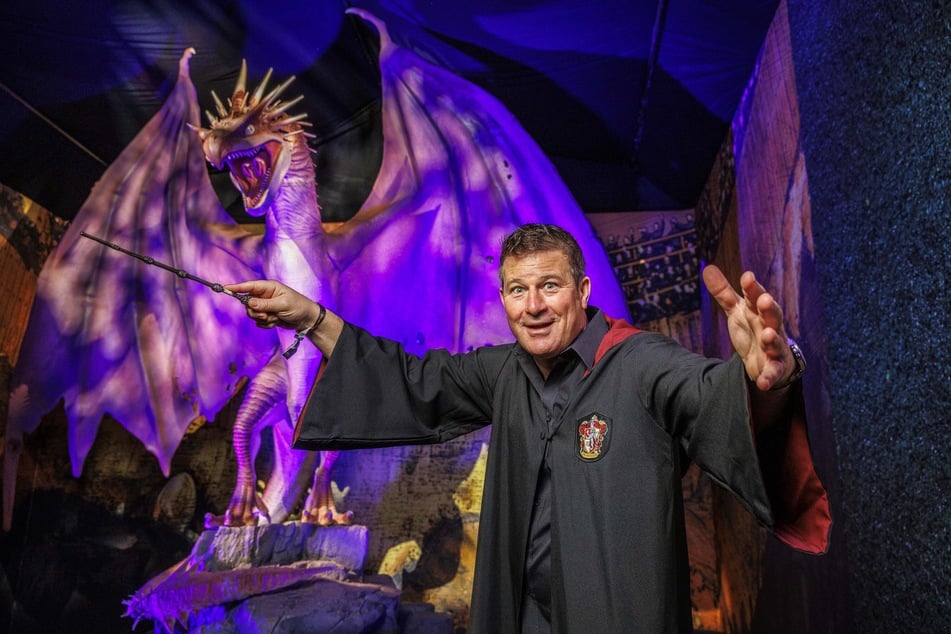 Paul Zaller in seinem Element.