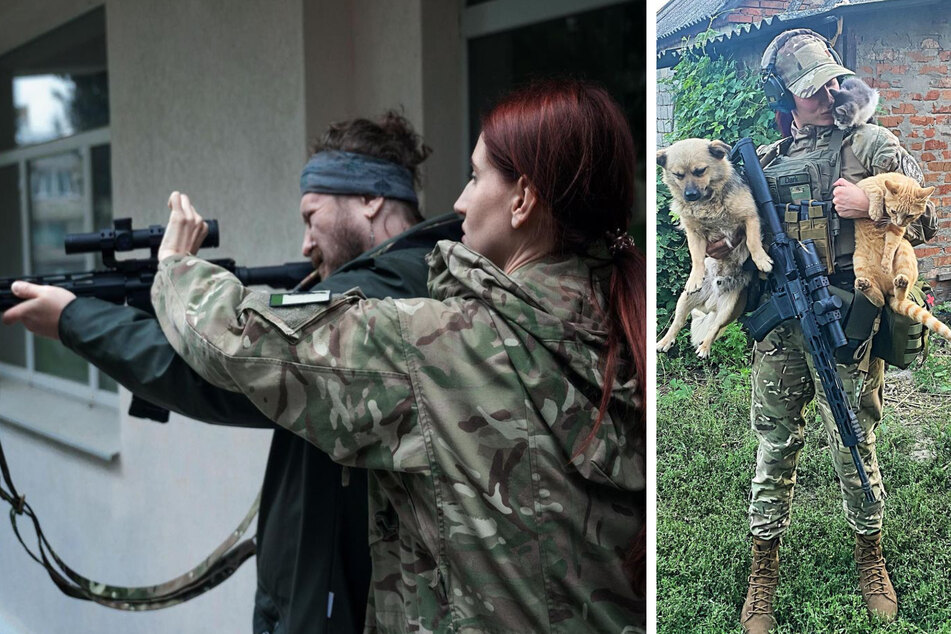 Viele Frauen kämpfen in der ukrainischen Armee: Ewgenia ist keine Ausnahme.