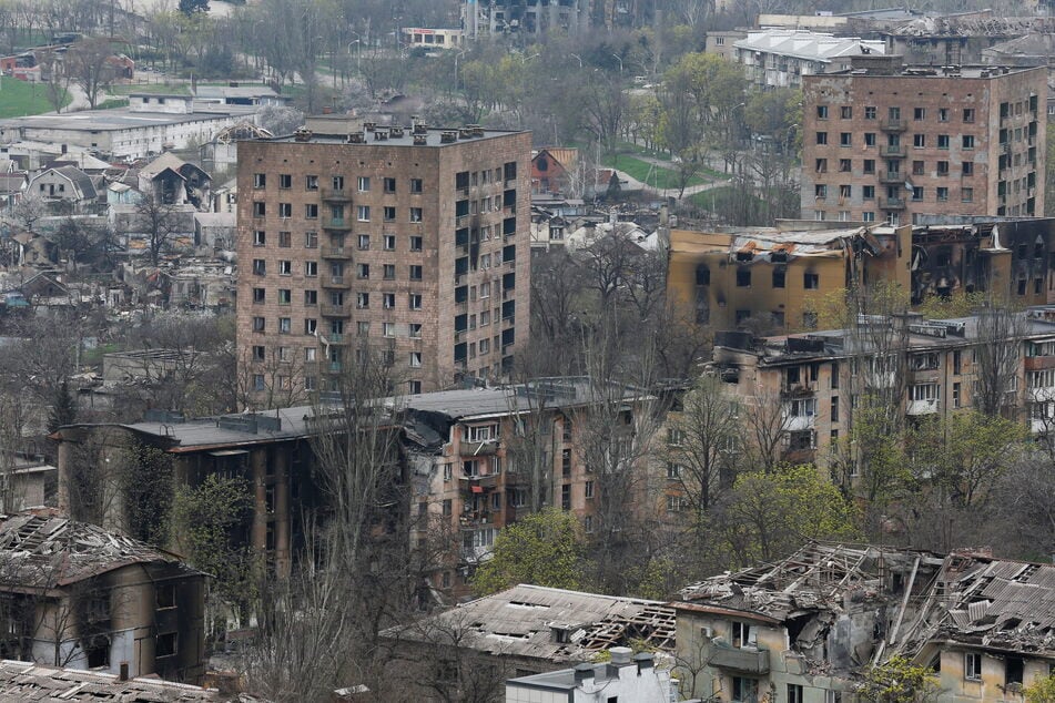 Mariupol has been virtually destroyed after almost two months of continuous Russian assault.