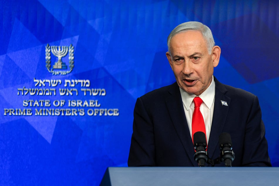 Israel's Prime Minister Benjamin Netanyahu gives a news conference in Jerusalem on June 15, 2026.