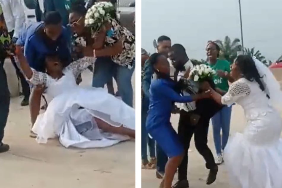 Als Mann auf der Hochzeit erfährt, was seine Verlobte getan haben soll, verlässt er sie sofort