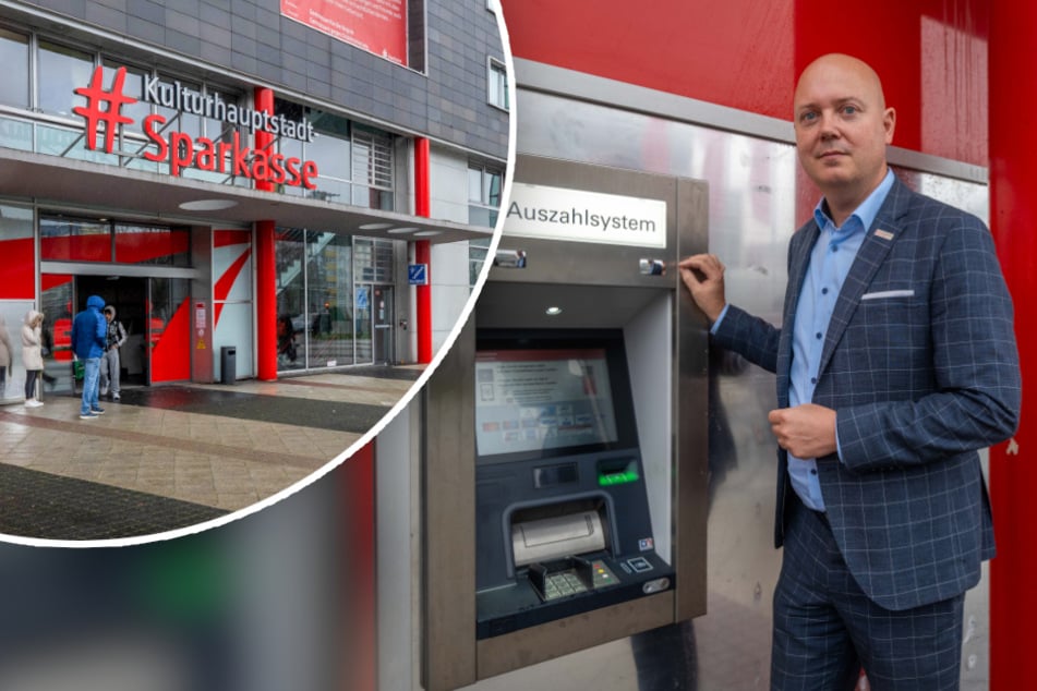 Chemnitz: Sperrstunde für Sparkassen-Geldautomaten in Chemnitz: Das ist der Grund