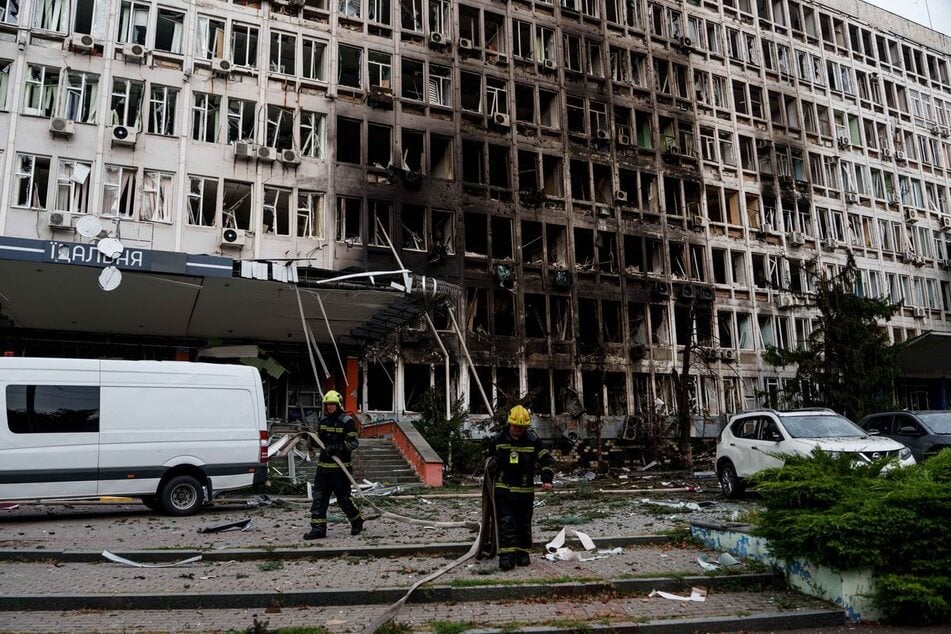 In der ukrainischen Hauptstadt Kiew kam es vor wenigen Stunden zu Drohnenangriffen.