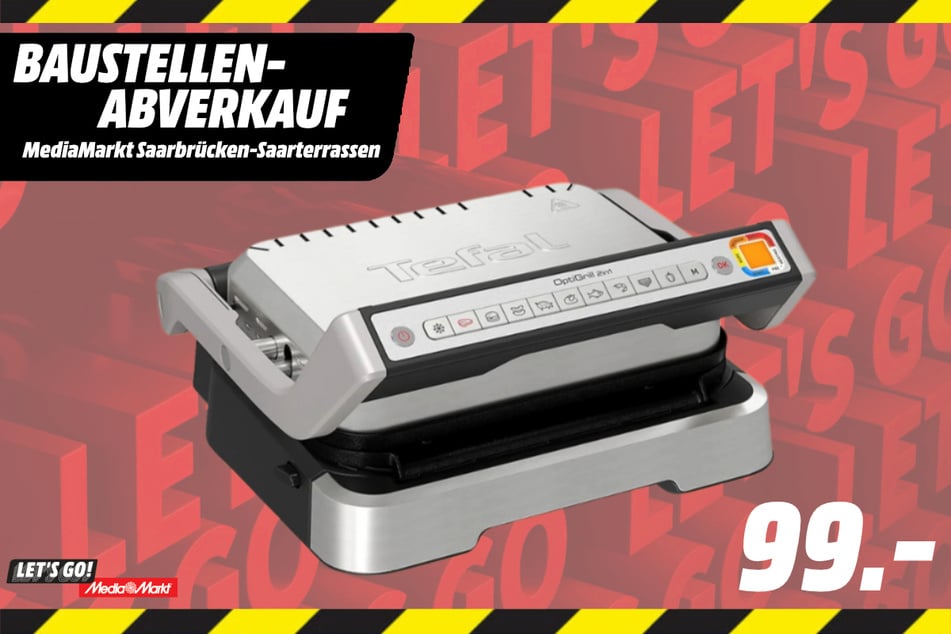 Tefal-Kontaktgrill für 99 Euro.