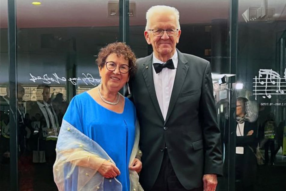 Winfried Kretschmann (78, Grüne) und seine Frau Gerlinde Kretschmann (79) zeigen sich immer mal wieder gemeinsam auf Veranstaltungen.