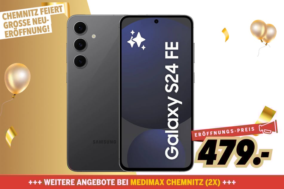 Samsung Galaxy S24 FE für 479 Euro.