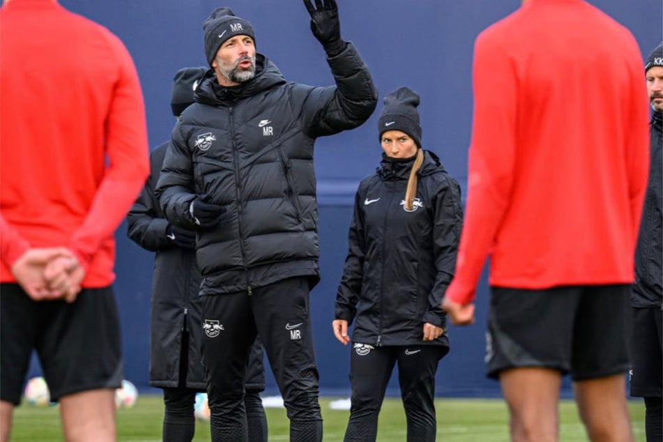 2022 hatte Eta bei RB Leipzig hospitiert. Trainer war damals Marco Rose (49).