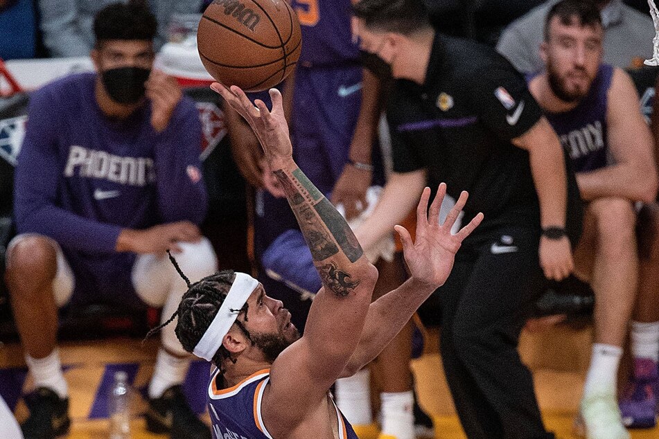 Javale McGee led his team in scoring with 19 points on Sunday night.