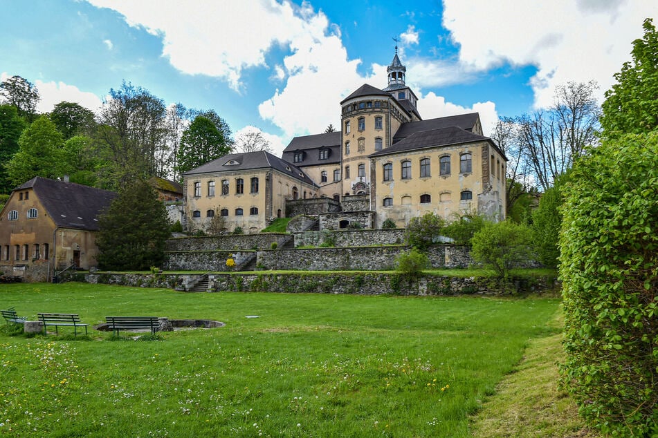 Das Schloss Hainewalde lädt zu Führungen mit Kaffee und Kuchen sowie einem Gartenpflanzenmarkt.