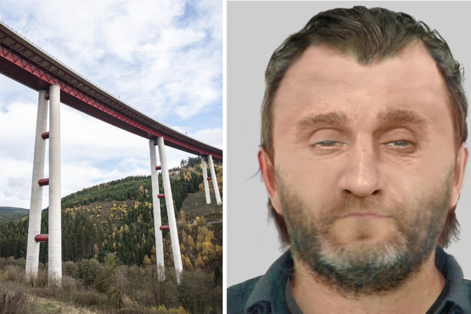 Die Leiche des Mannes wurde unterhalb der Autobahnbrücke Nuttlar im Sauerland gefunden. Das Bild zeigt eine digitale Rekonstruktion, wie er ungefähr ausgesehen haben könnte.