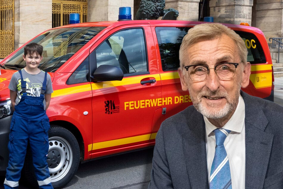 Sachsens Innenminister Armin Schuster (64, CDU) hat die Feuerwehrjugend im Blick.