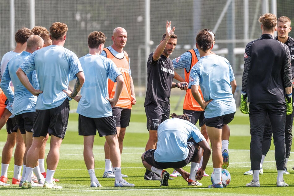Hertha startet wieder das Training.