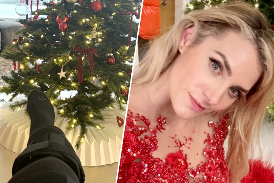 Anna Kraft (40) hat sich über die Feiertage einen Kreuzbandriss beim Skifahren zugezogen.