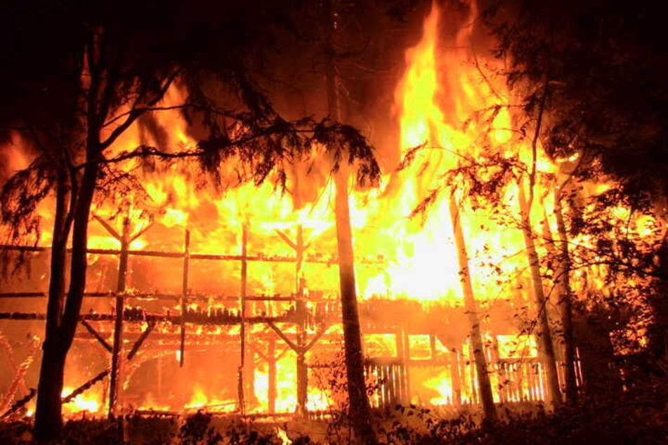 Vier Jugendliche sollen für zerstörerische Flammen in Lagerhalle verantwortlich sein