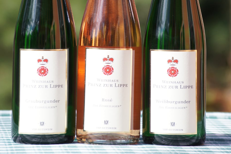 "Die Eisheiligen" gibt es als Grau- und Weißburgunder sowie Rosé.