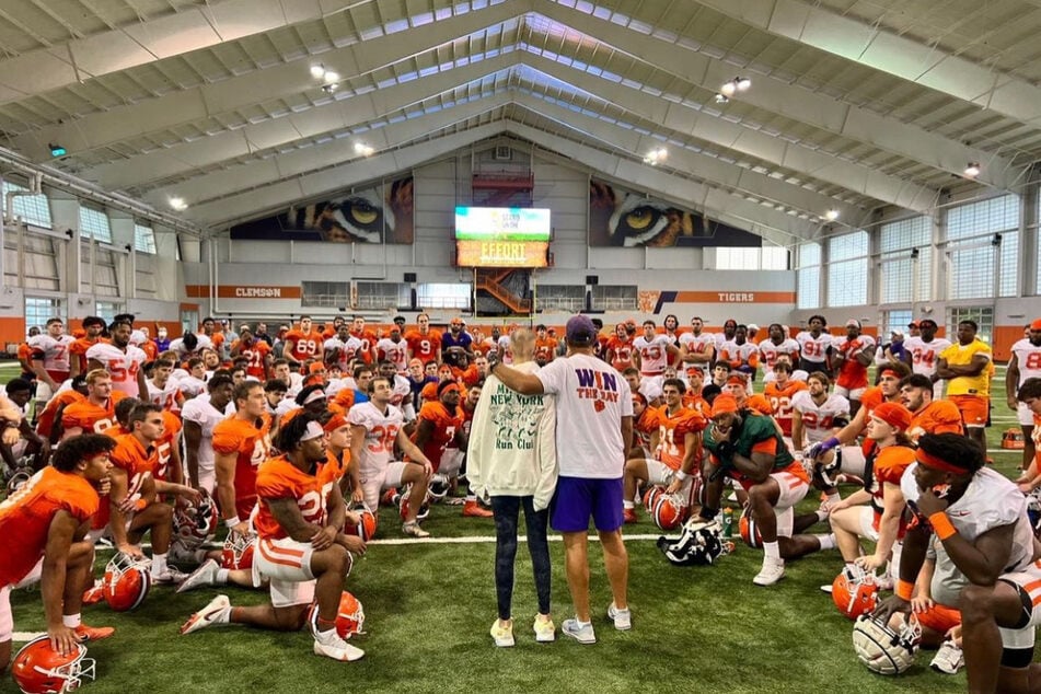 Ella Bresee was honored during Clemson's football game against Furman University on Saturday September 10, 2022.