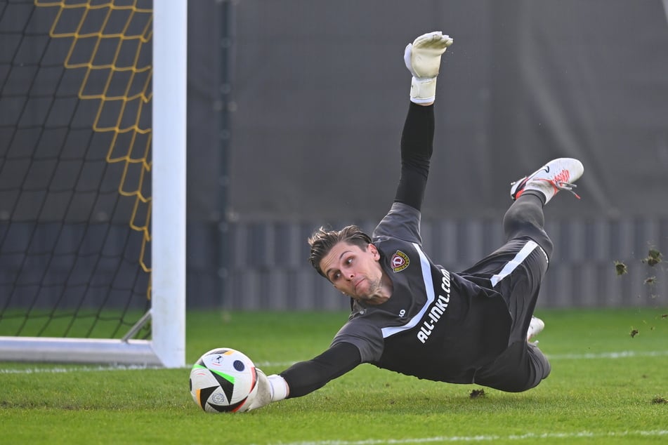 Daniel Mesenhöler (29) wird gegen den Chemnitzer FC das Dresdner Tor hüten.