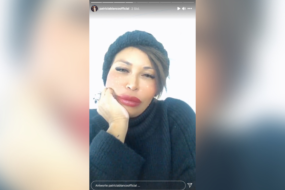 Schlecht gelaunt meldet sich Patricia Blanco (50) bei ihren Fans.
