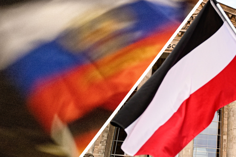 Reichkriegs- oder Russlandflagge? Vielen Ostdeutschen ist das egal