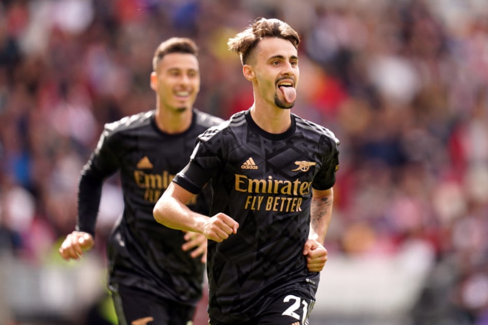 Fabio Vieira (25) steht vor einem Wechsel vom FC Arsenal zum HSV. (Archivfoto)
