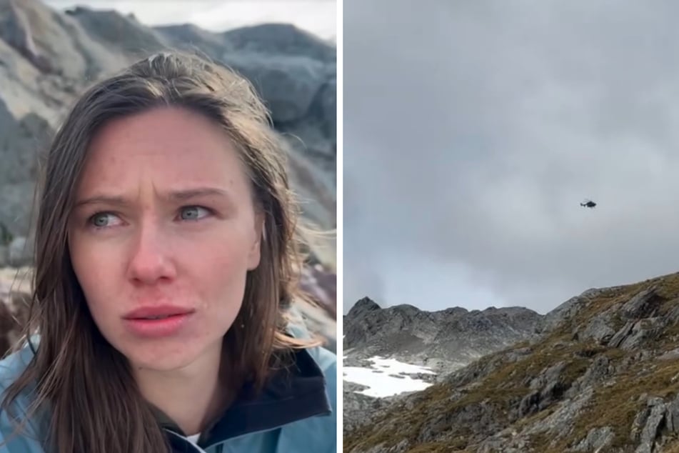 Die Influencerin beobachtete die Suche nach dem Mädchen und freute sich über den Erfolg der Retter.