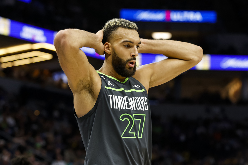 Rudy Gobert was ejected during the Timberwolves' game against the Oklahoma City Thunder.