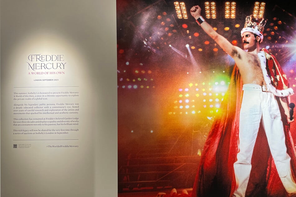 Freddie Mercury: A World of His Own is currently on display at Sotheby's New York until June 8.