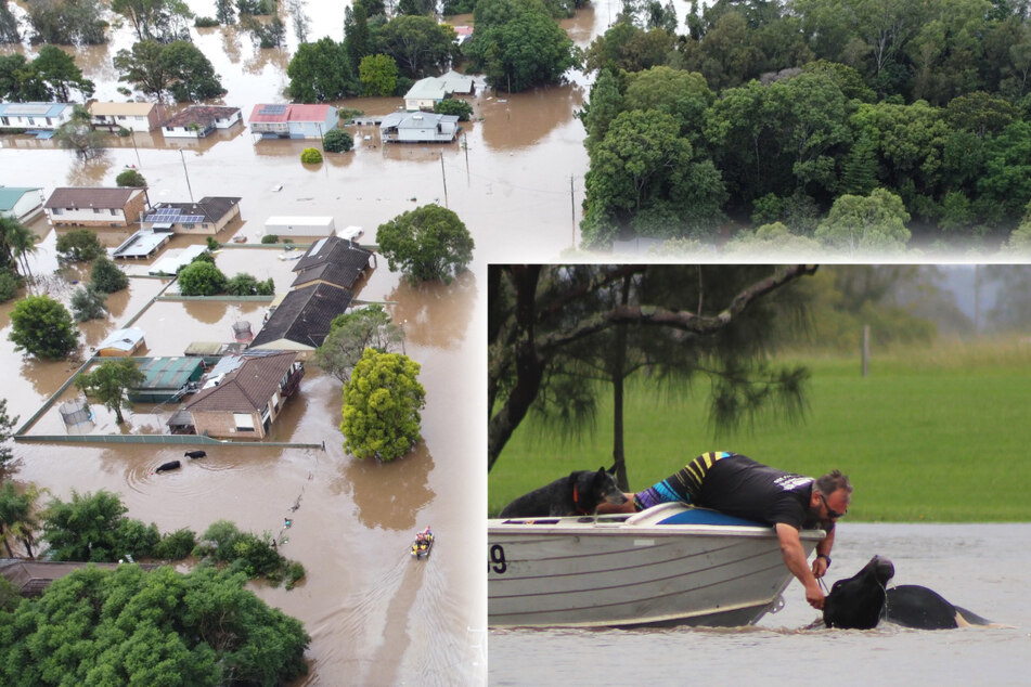 Heftige Regenfälle sorgen für extremes Hochwasser: Schon zwei Tote