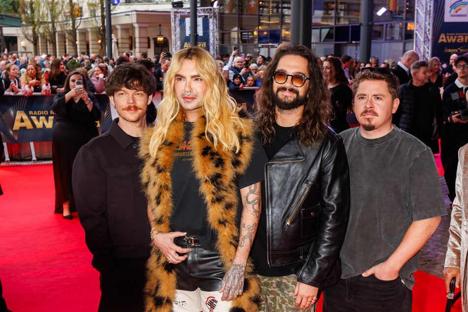 Tokio Hotel gewann den Radio-Regenbogen-Award für "Band International 25".