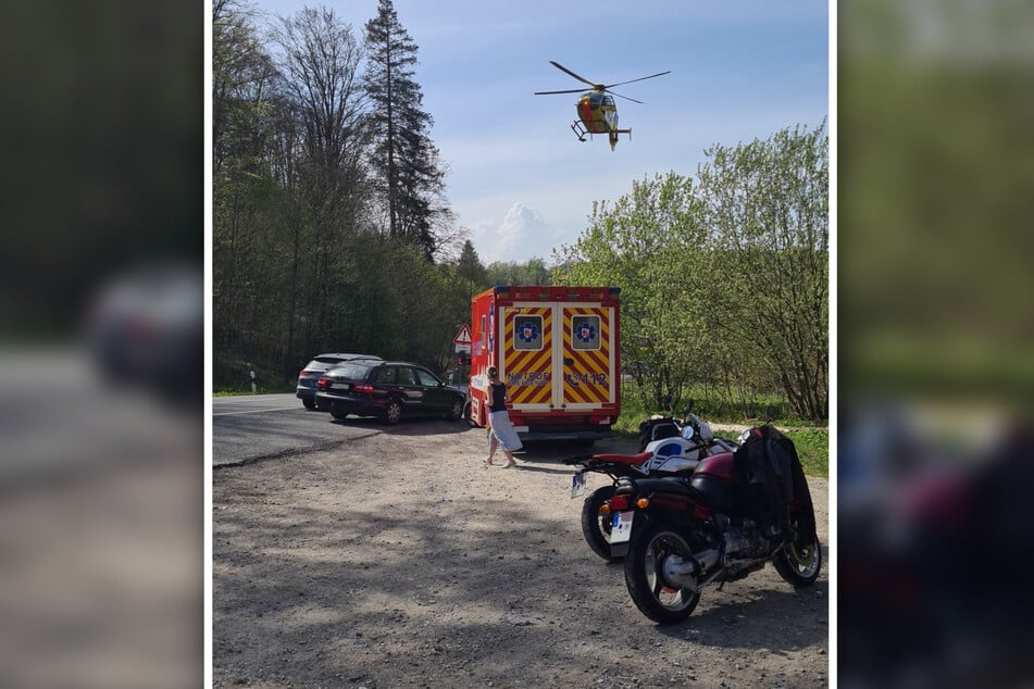 Im Harz kam es am Maifeiertag zu einem schweren Motorradunfall.