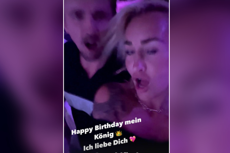 Die Sängerin veröffentlichte einen verwackelten Schnappschuss.