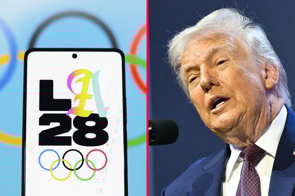 President Donald Trump suggested that he may use the military to police the 2028 Olympics in Los Angeles.