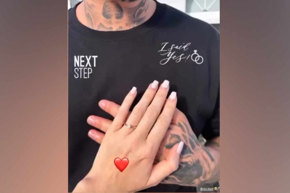 Auf Instagram teilten Nico Legat (28) und seine Freundin Laura ihr Glück mit den Fans.