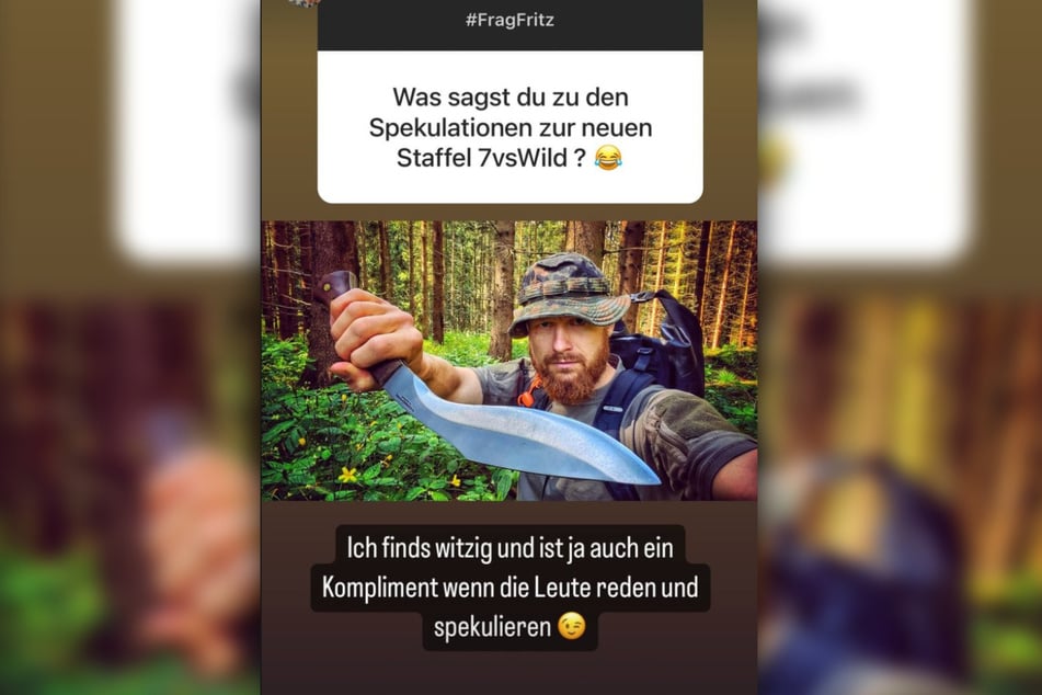 In seiner Instagram-Story blieb der Magdeburger vage.