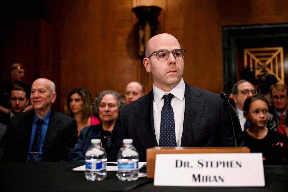President Donald Trump's nomination of Stephen Miran, the chair of the White House Council of Economic Advisers, to the Federal Reserve board was advanced to a full Senate confirmation vote.