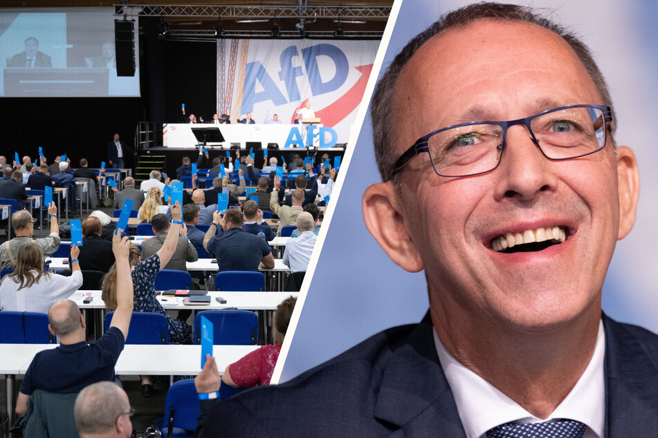 Parteitag der Sachsen-AfD bestätigt Führungsspitze: Urban weiter Parteichef