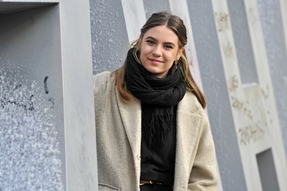 Victoria Teuchert (23) gehört zum Team des Chemnitzer Kältebusses.