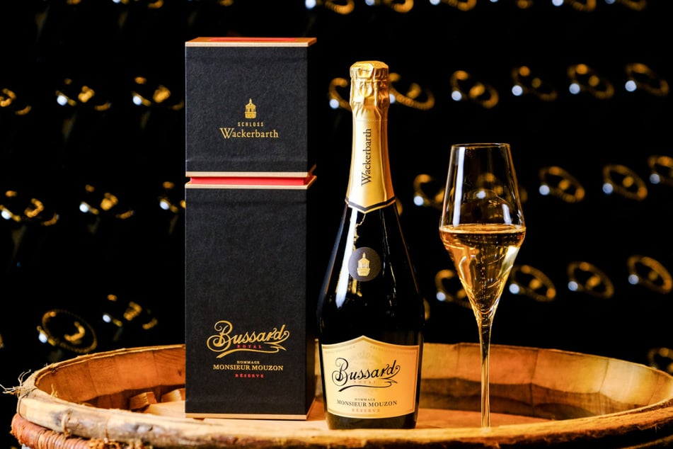 Gold gab's auch für den Sekt Bussard Royal Réserve brut.