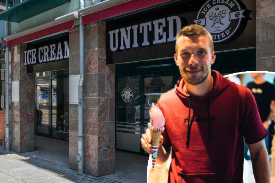 Chemnitz: Eisgenuss mit Promi-Faktor: Podolski kommt zur Eiscafé-Eröffnung nach Chemnitz