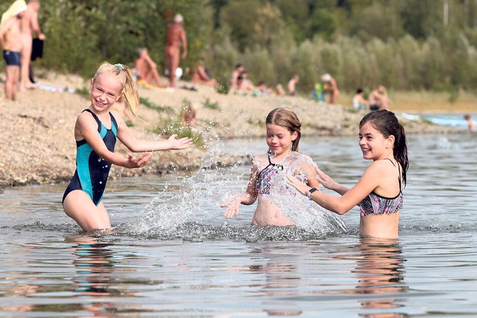 Ab ins Wasser! Für Badeseen gibt es - abgesehen von den Abstands- und Hygieneregeln - bisher keine Auflagen.