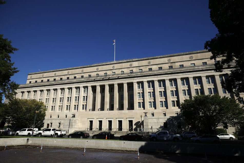 The Harry S. Truman Federal Building, headquarters of the U.S. Department of State, is pictured on October 08, 2024 in Washington, DC.