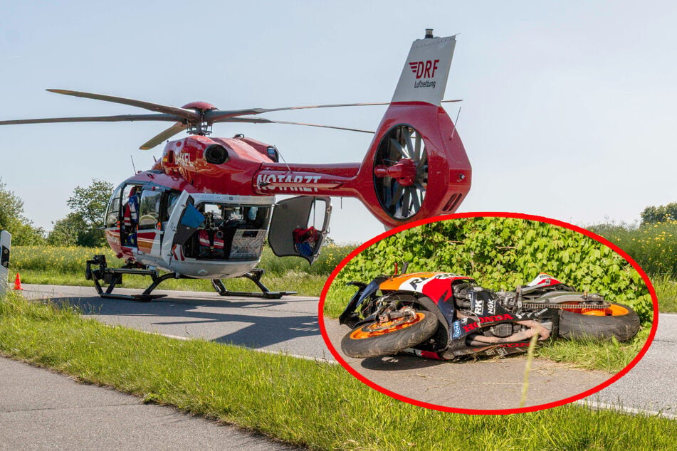 Zwei Tote nach Horror-Crash: Motorradfahrer kracht in Radfahrer