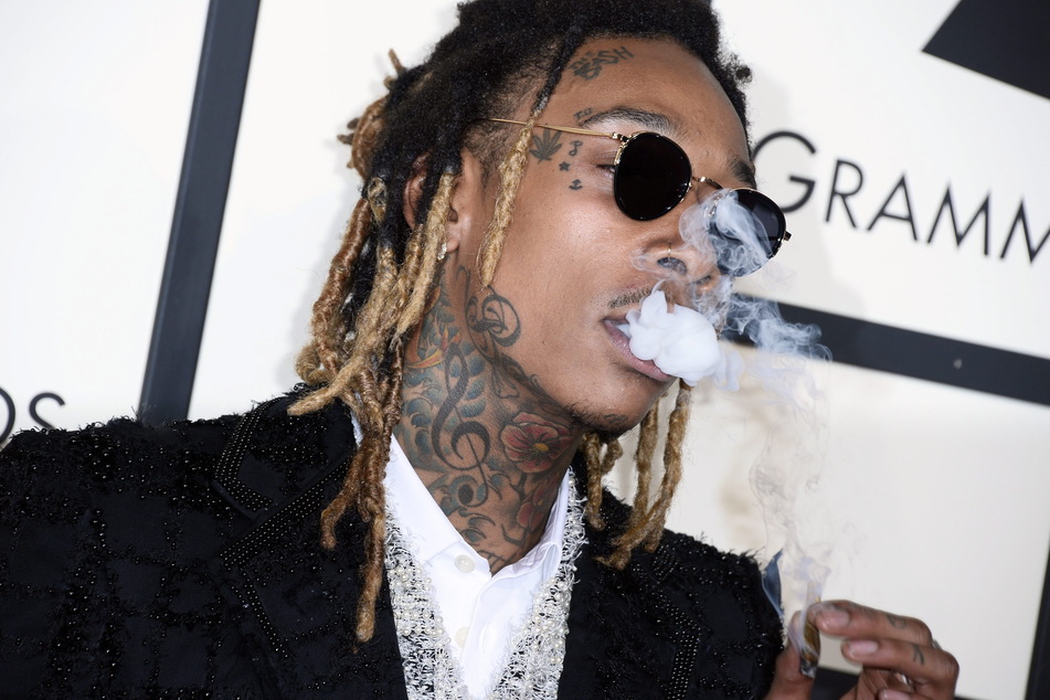 Rapper Wiz Khalifa (36) raucht gerne Gras und macht auch beim Elternsprechtag keine Ausnahme. (Archivbild)